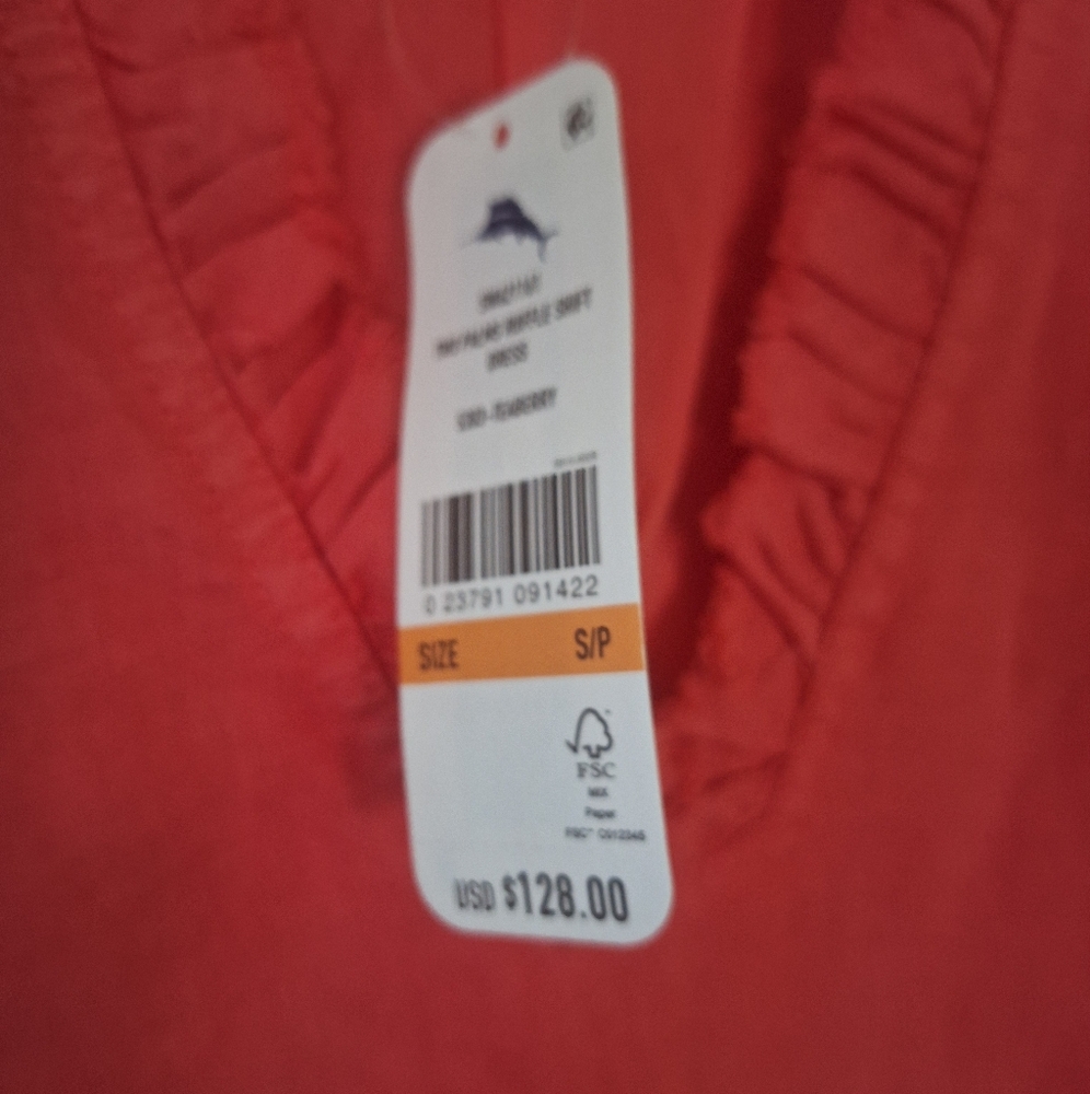 Tommy Bahama Linen Dress Small Petite